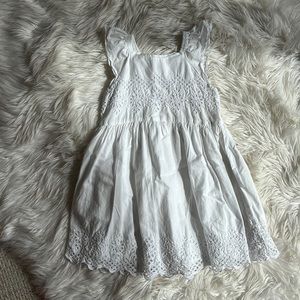 Gap Toddler White Sleeveless Dress